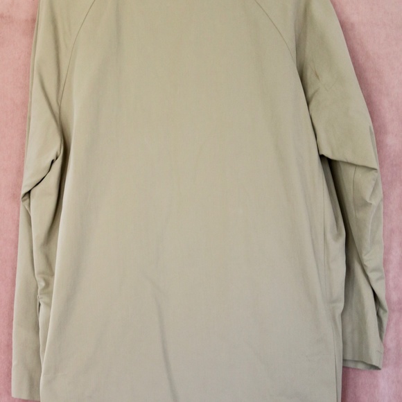 Burberry London Vintage Men's Car Coat Jacket - in Stone Tan - size L - Picture 2 of 4